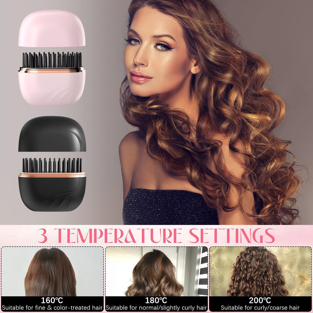 2-in-1 Rechargeable Hairbrush