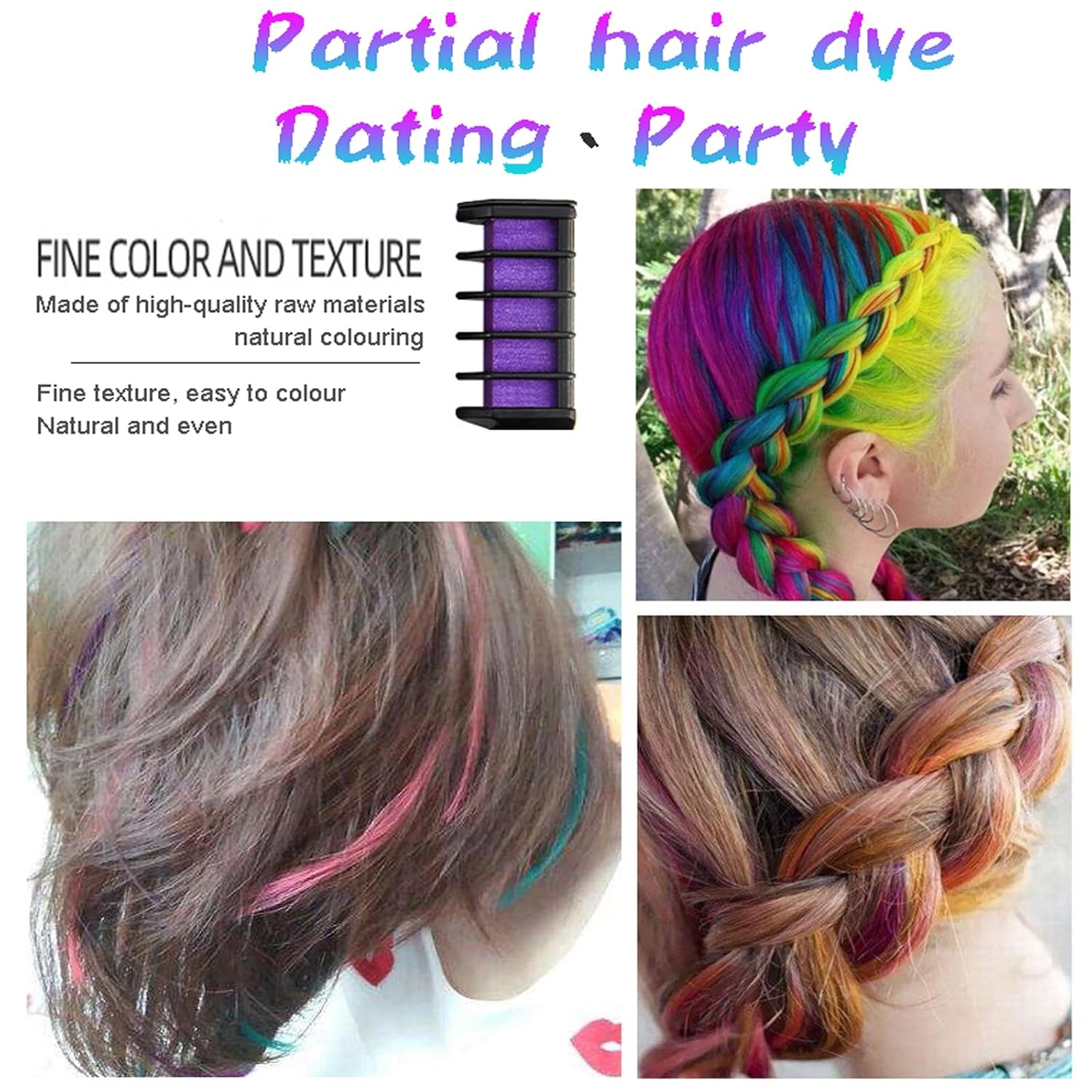 Multi-color Hair Dye Combs