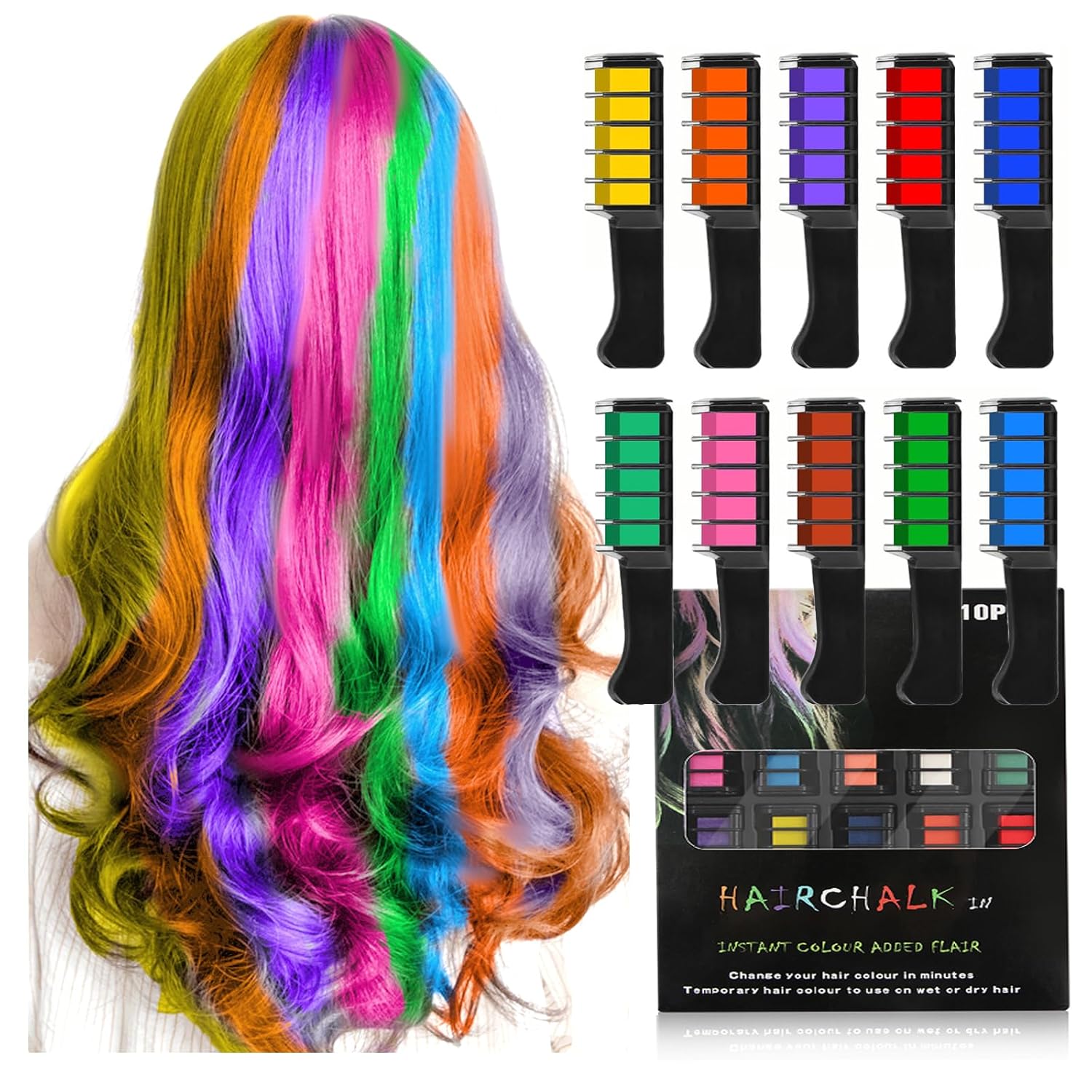 Multi-color Hair Dye Combs