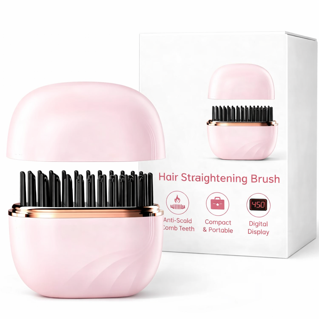 2-in-1 Rechargeable Hairbrush