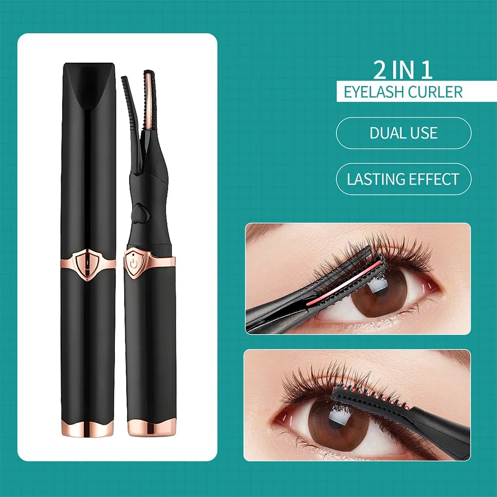 2-in-1 Portable Eyelash Curler