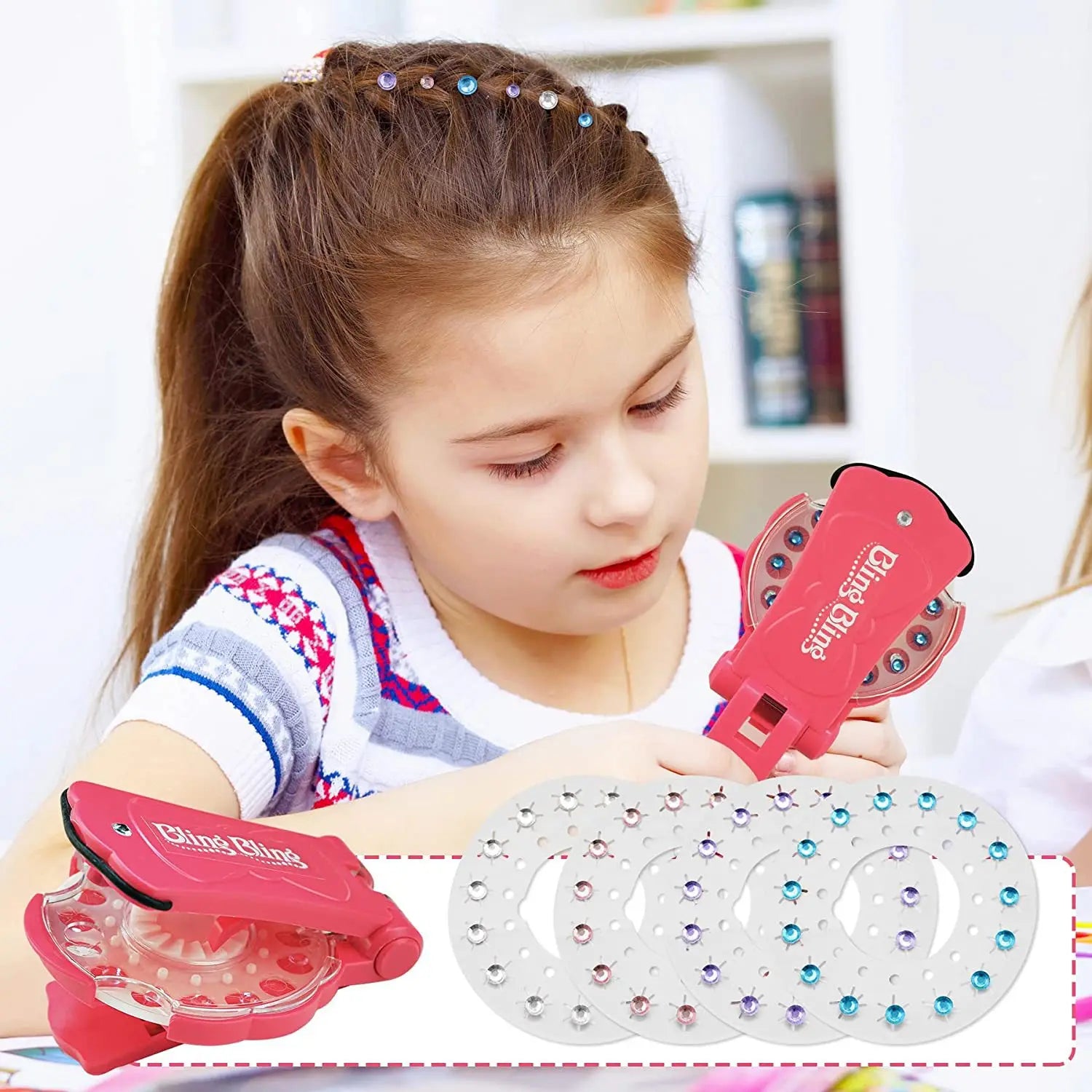 Decorative Gem Stapling Tool