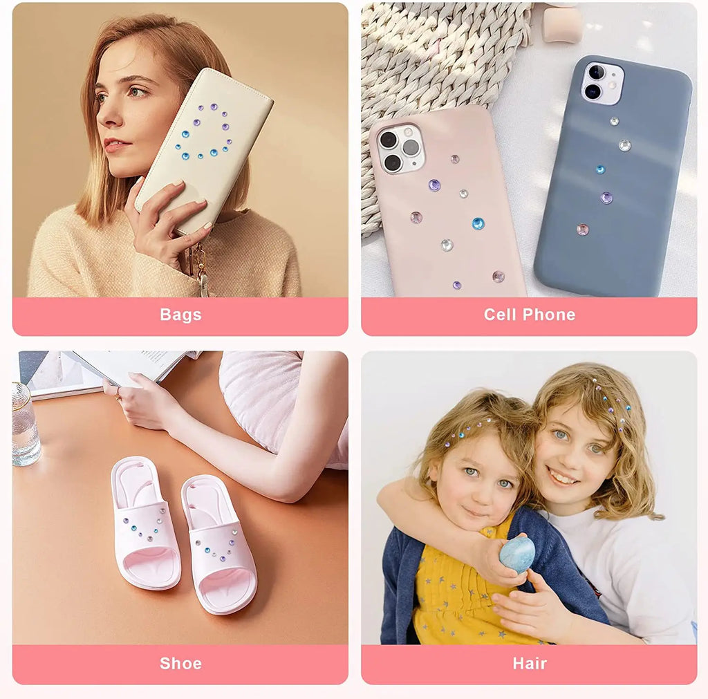 Decorative Gem Stapling Tool