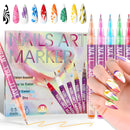 12-Color Nail Art Pens