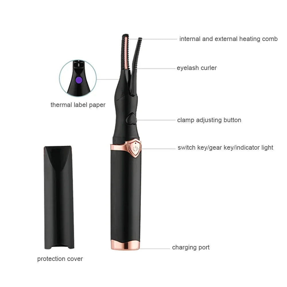 2-in-1 Portable Eyelash Curler