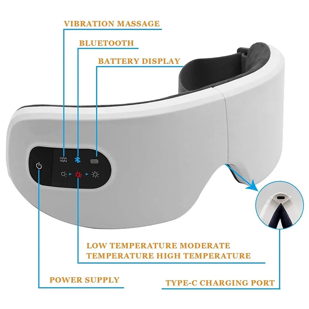 Heated Music Eye Massager