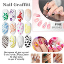 12-Color Nail Art Pens